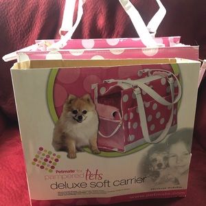 Petmate Pampered Pets deluxe soft carrier